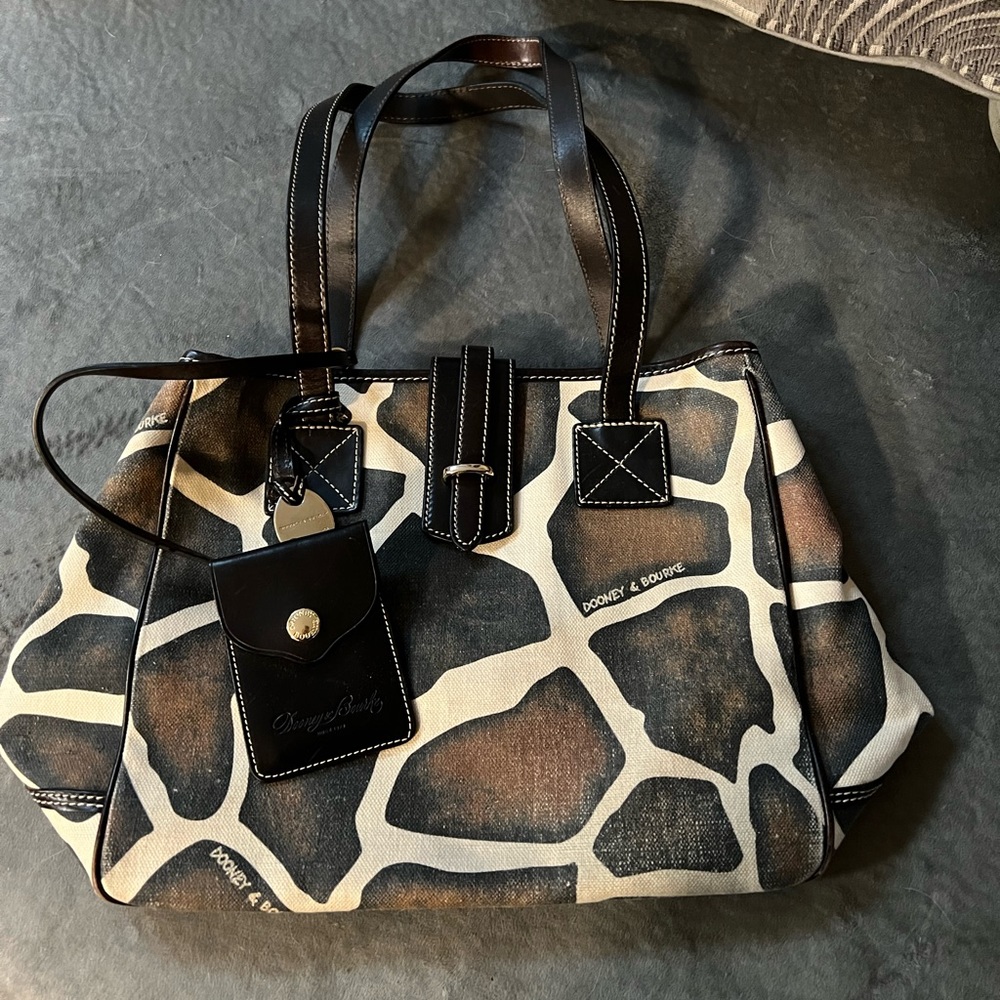 Dooney & Bourke Giraffe print bag